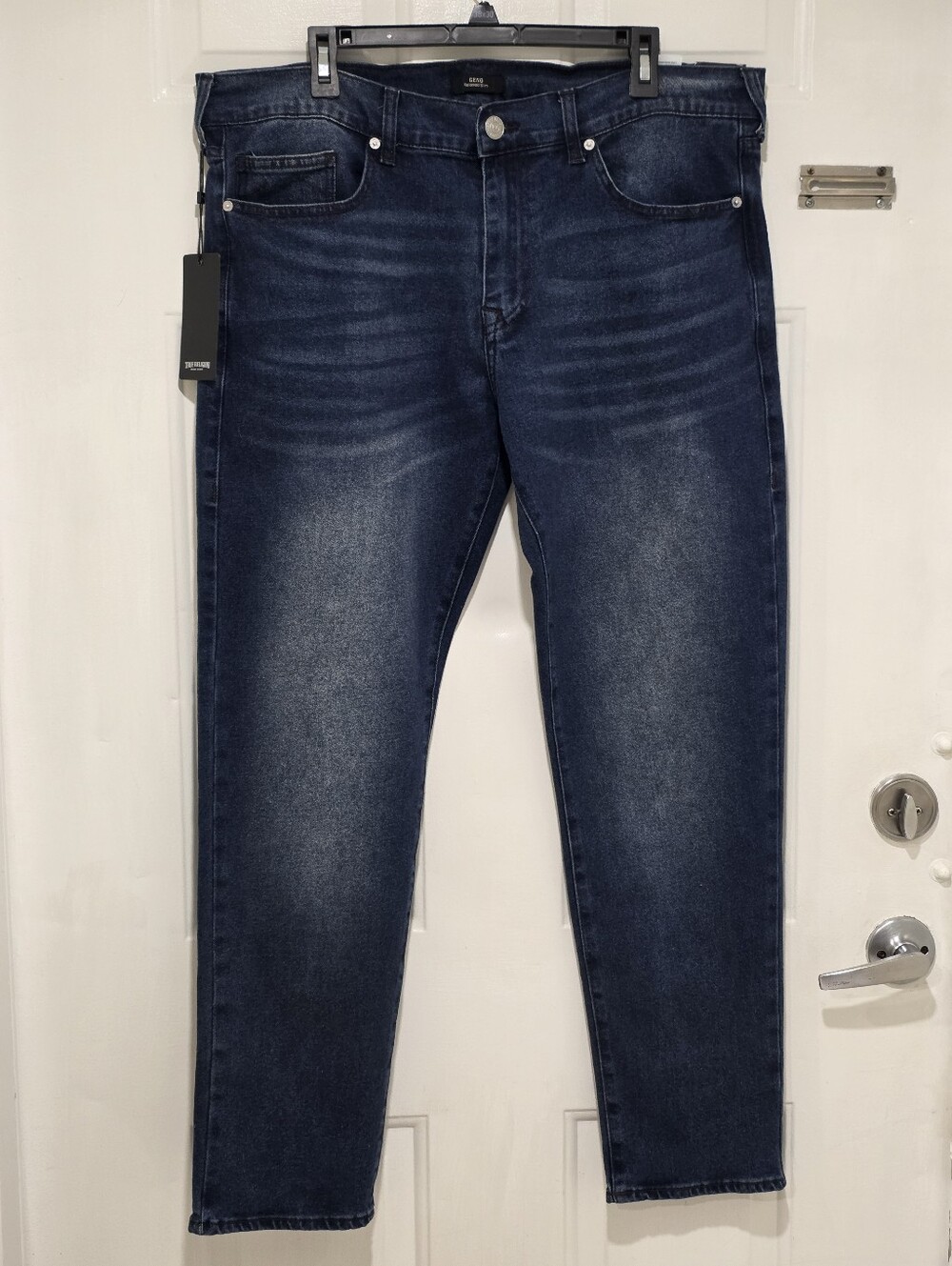 True Religion Men's Jeans Blue Relaxed Slim Size 38X32